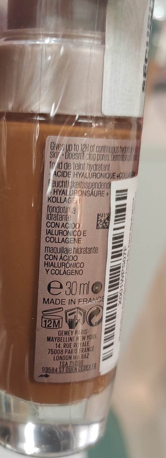 Gemey Maybelline - Fond de Teint Dream Satin Fluide N°68 Caramel Ambré