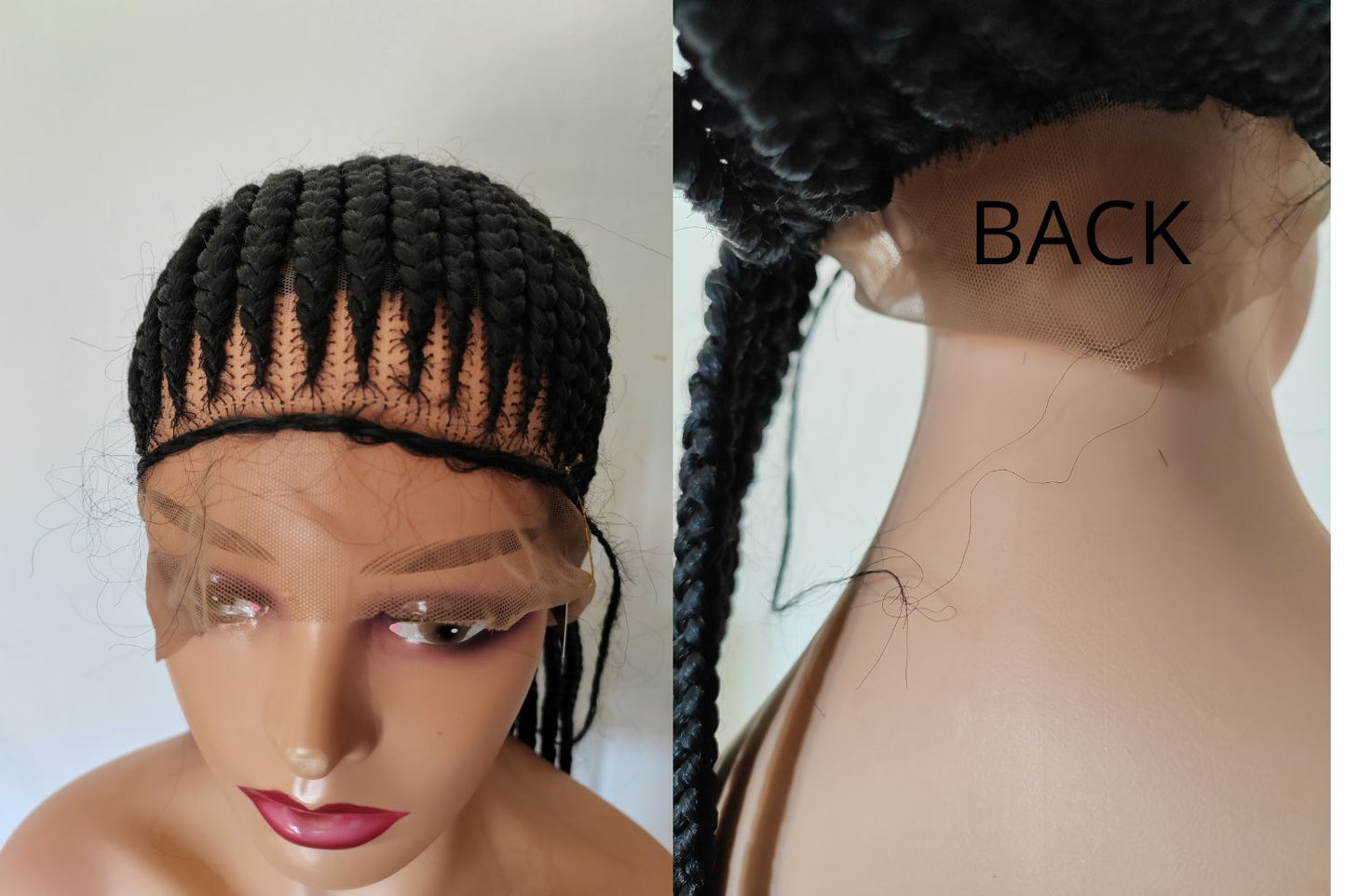 Natte Braids Africaine avec cheveux Bebe