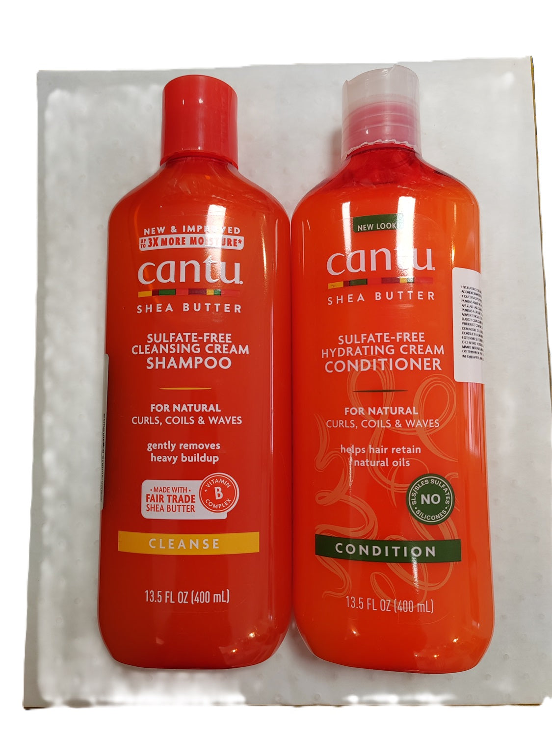 Cantu Sulfate free cleancing cream Shampoo and Cantu Conditioner
