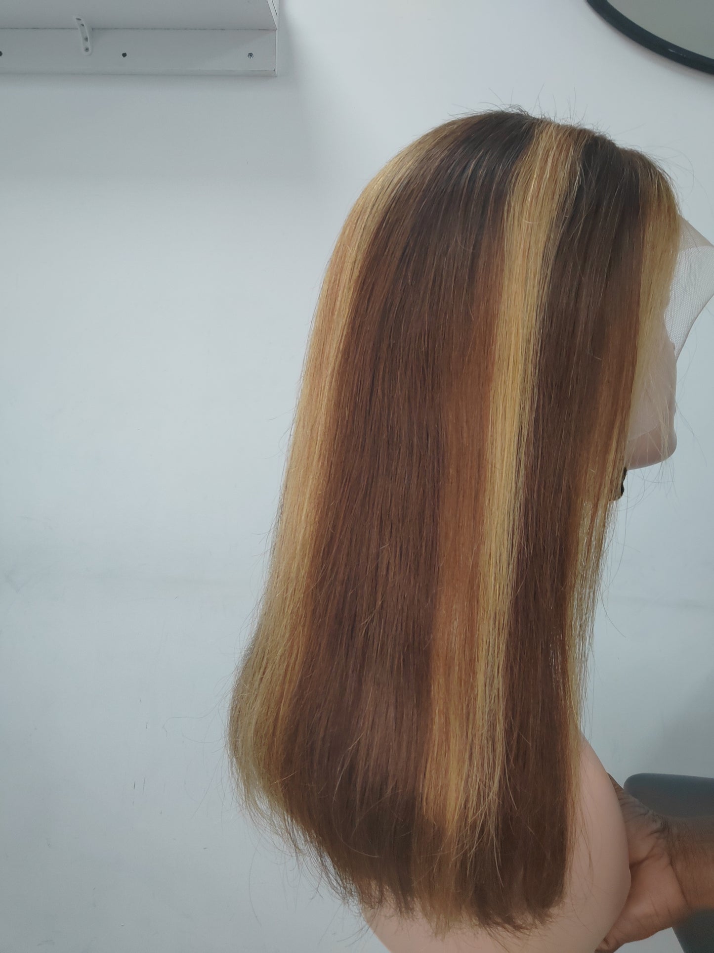 Perruque cheveux naturels 13x4 frontal