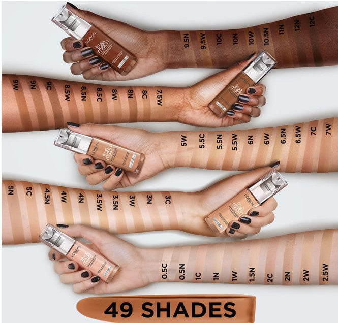 L´Oréal Paris True Match Super Blendable Fond de Teint SPF17 N6 Honey 30 ml
