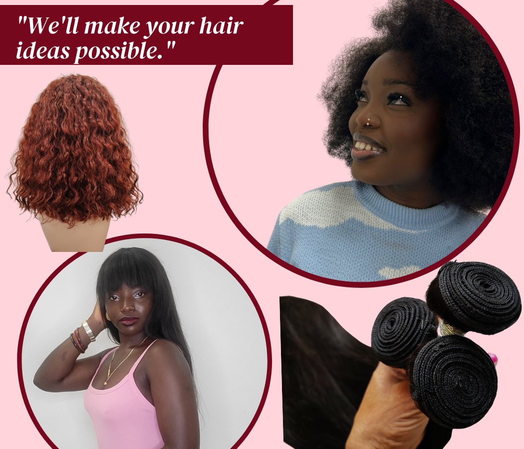 Perruque cheveux Naturels Tissage
