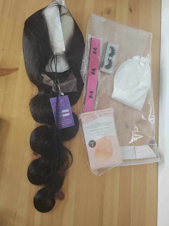 Perruque Cheveux Humains, Perruque  Femme, Natural Hair Wig wavy hair 13x4 Frontal