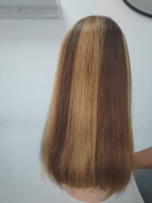 Perruque cheveux naturels 13x4 frontal